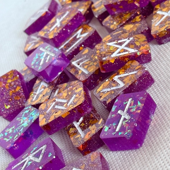 Handmade Nordic Rune Stones - Picture 3 of 6